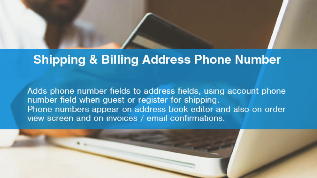 Shipping & Billing Telephone Number for OpenCart